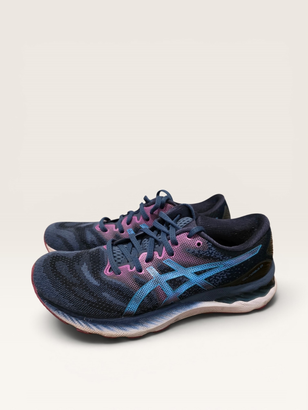 ASICS GEL-Nimbus 23 Women’s Size 7 Running Shoes – Digital Aqua/Plum – Max...